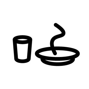 Icon Lebensmittel und Getränke